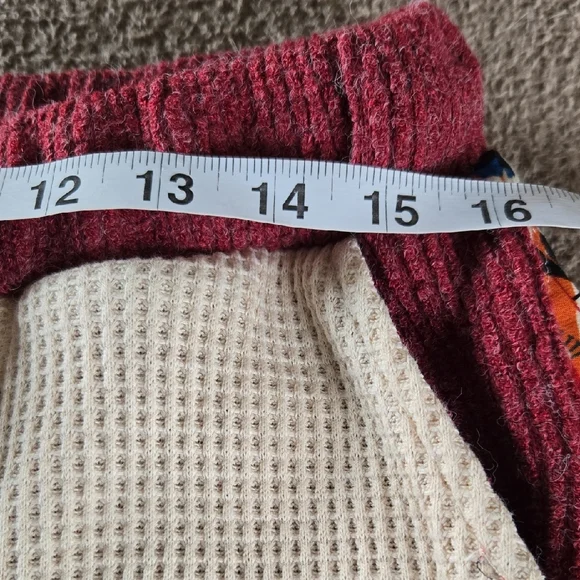 Pxxx NWT POL Designed In Pants Relaxed Thermal Quilted Floral Wide Leg Sm Md Lg - Picture 7 of 13